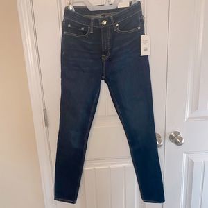 Free Assembly Blue High Rise Skinny Jeans